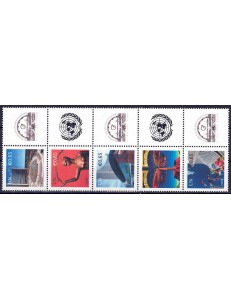 ONU VIENNA 2009 Francobolli per saluti (Essen) 5v MNH**
