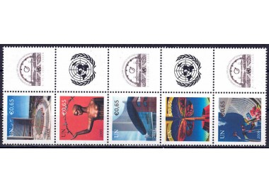 ONU VIENNA 2009 Francobolli per saluti (Essen) 5v MNH**