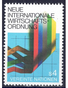 ONU VIENNA 1980 Ordine economico MNH**