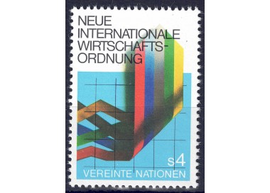 ONU VIENNA 1980 Ordine economico MNH**