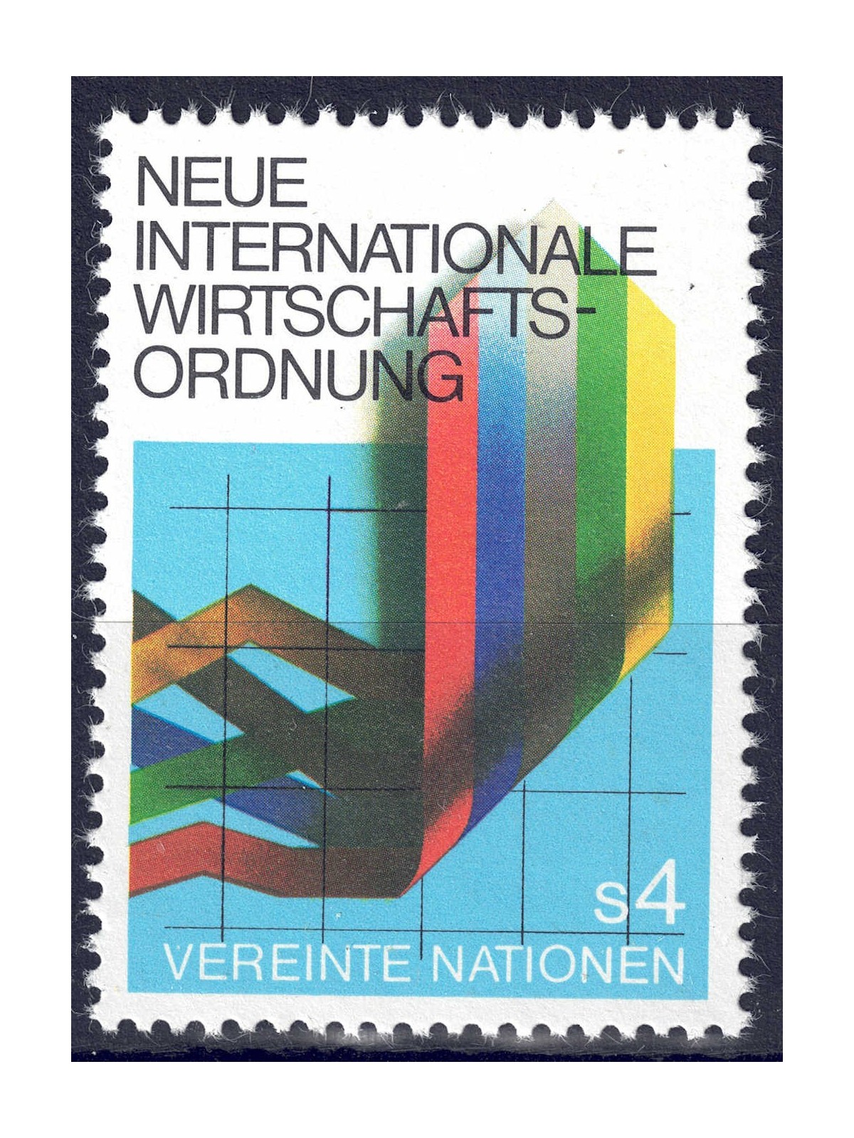 UN VIENNA 1980 Economic Order MNH**