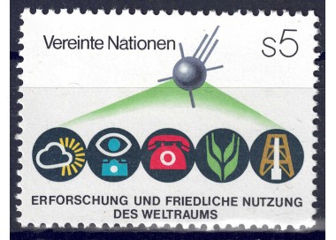 ONU VIENNA 1982 Spazio extra-atmosferico MNH**