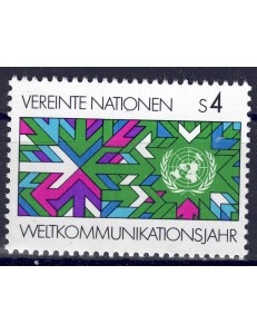 ONU VIENNA 1983 Anno delle comunicazioni MNH**