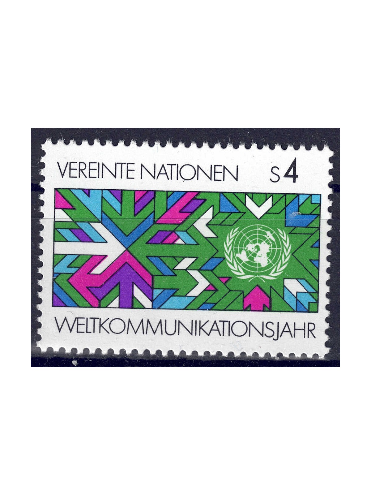 ONU VIENNA 1983 Anno delle comunicazioni MNH**