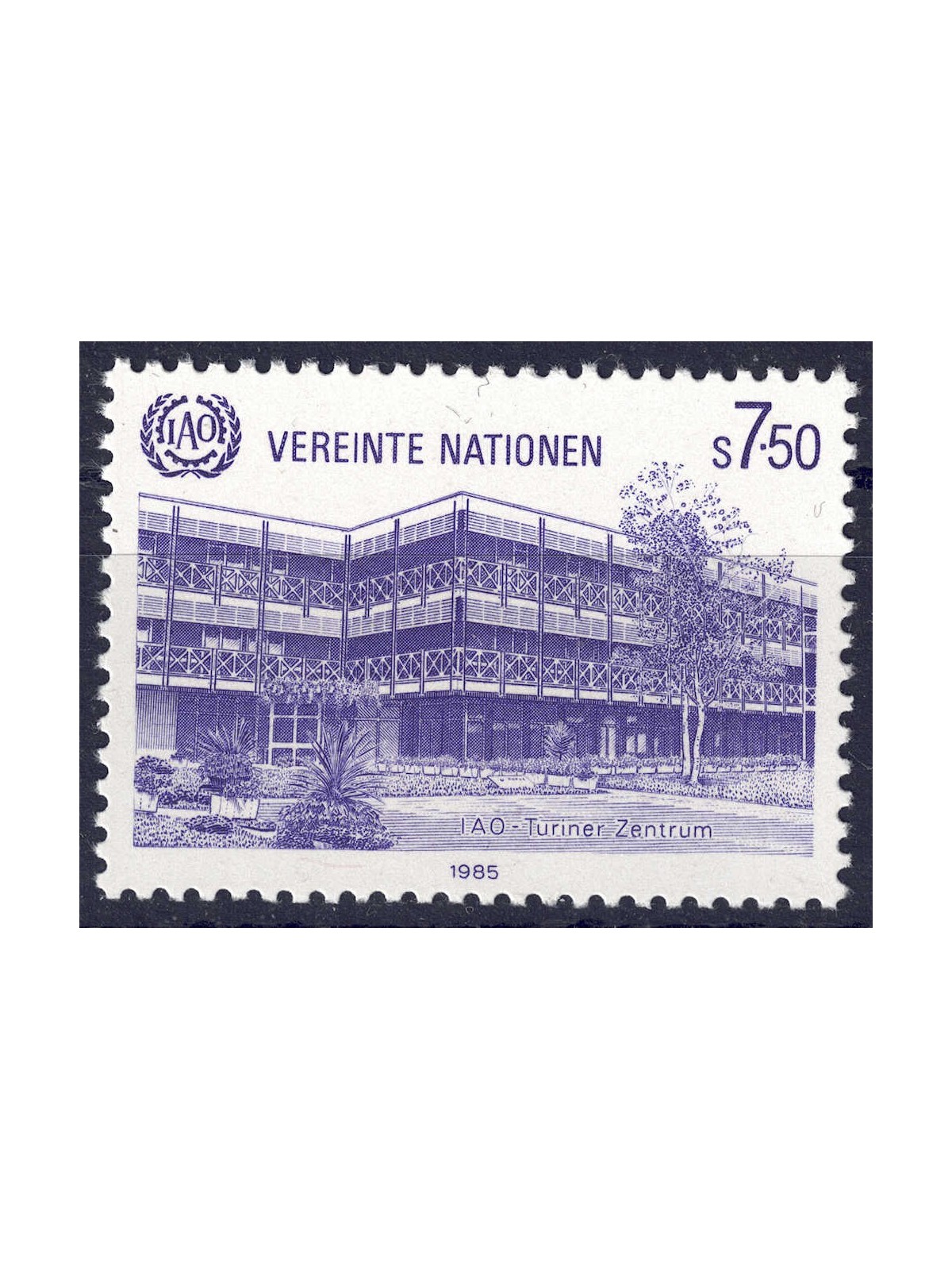 ONU VIENNA 1985 Centro di perfezionamento MNH**