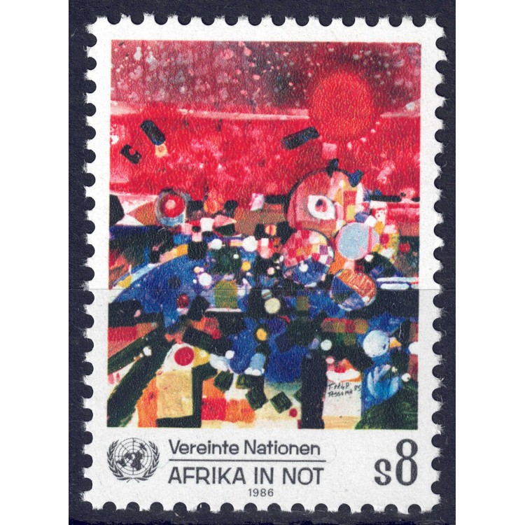 ONU VIENNA 1986 Africa in crisi MNH**