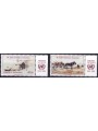 UN VIENNA 1985 Anniversary of the United Nations 2v MNH** ca