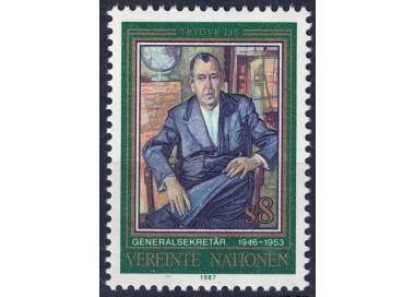 UN VIENNA 1987 Trygve Lie MNH**