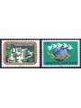 ONU VIENNA 1987 Ordinary series 2v MNH**