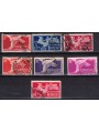 ITALY 1946-51 Democratic, express 7v used