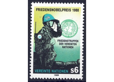 UN VIENNA 1989 Nobel Peace Prize MNH**