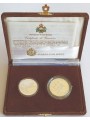 SAN MARINO 1992 Diptych of the XXV Olympiad, 2 Silver Proof Coins