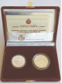 SAN MARINO 1991 Dittico Verso Barcellona 92 - Monete commemorative della XXV Olimpiade Fondo Specchio