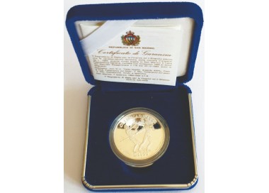 SAN MARINO 1995 Silver Coin of the XXVI Olympiad Proof