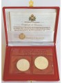 SAN MARINO 1992 Diptych of silver coins commemorating the XXV Olympiad