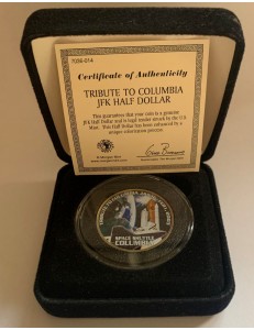 USA 2003 Silver Half Dollar Tribute to the Columbia Shuttle