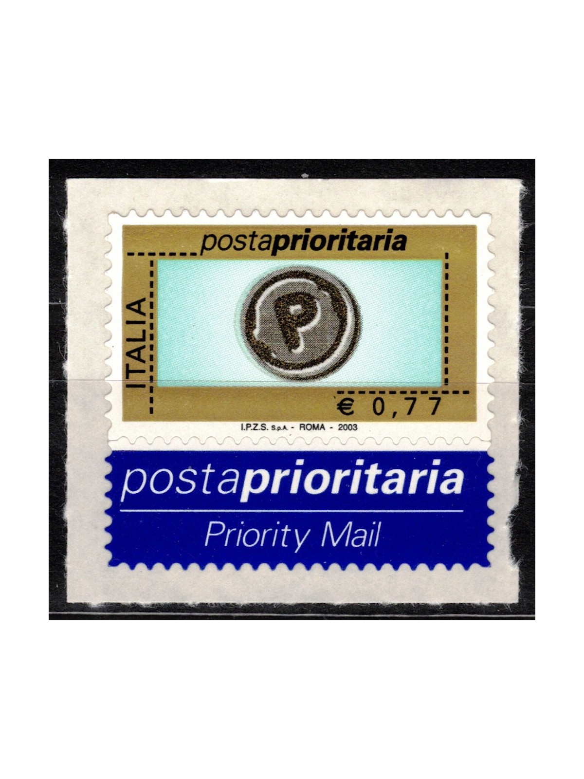 ITALIA 2003 Posta Prioritaria € 0,77 MNH**