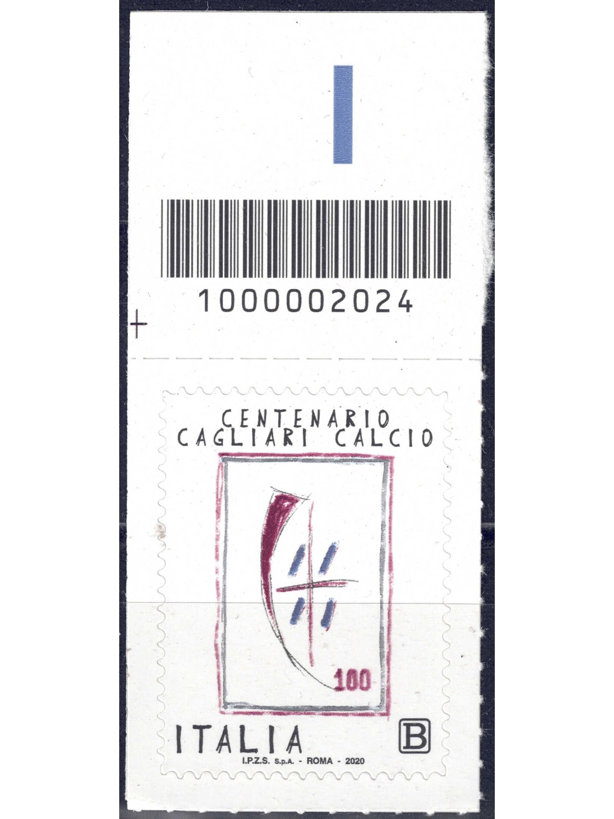 ITALY 2020 Cagliari Calcio CB 2024 ass
