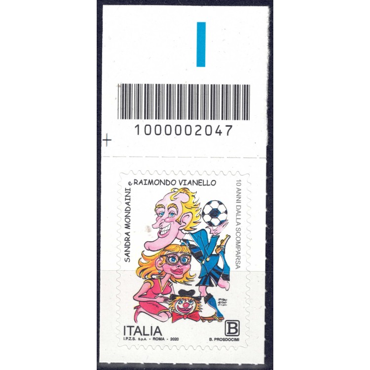 ITALIA 2020 Sandra Mondaini e Raimondo Vianello CB 2047 ass
