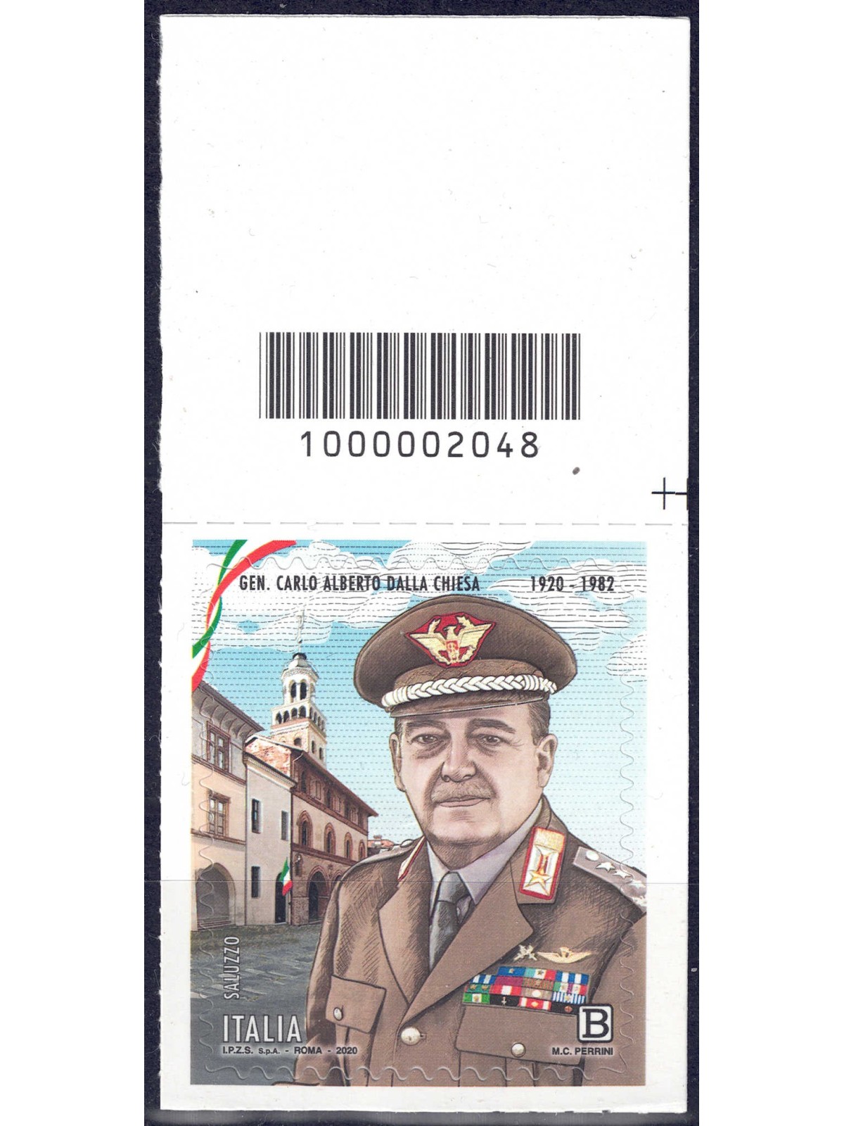 ITALY 2020 Carlo Alberto dalla Chiesa CB 2048 asd