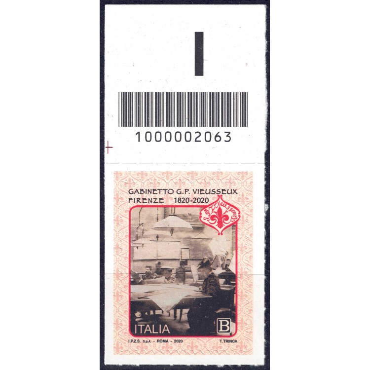 ITALY 2020 Scientific Literary Cabinet (Vieusseux) CB 2063 ass