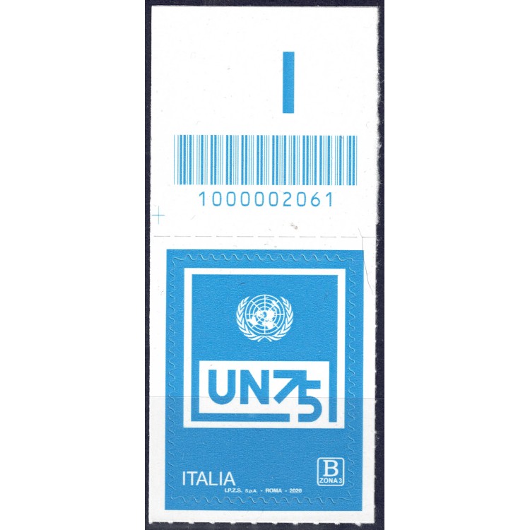 ITALIA 2020 Anniversario ONU CB 2061 ass