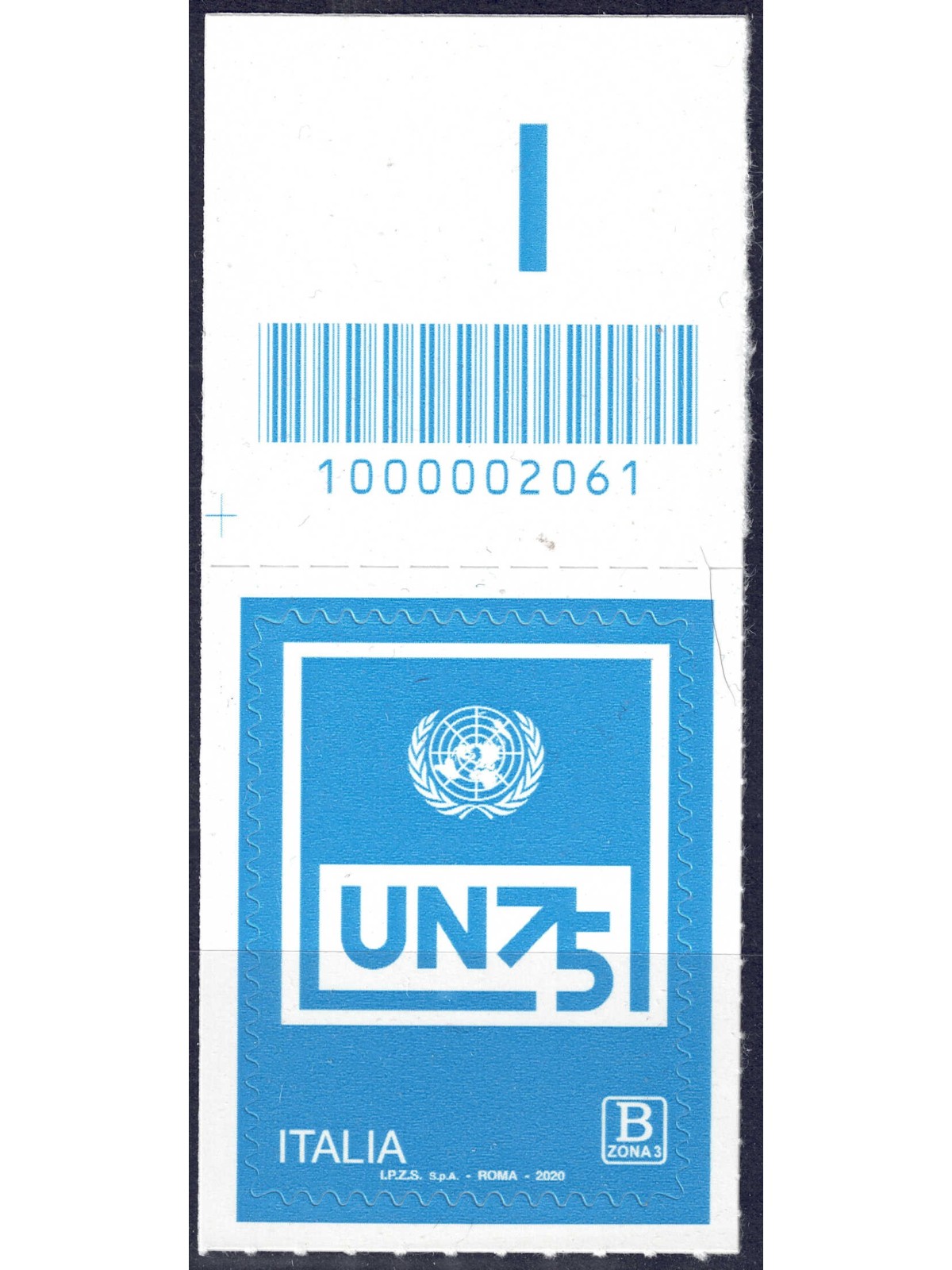 ITALY 2020 Anniversary UN CB 2061 ass
