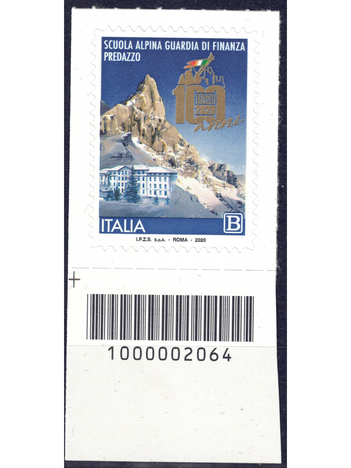 ITALIA 2020 Scuola Alpina della Guardia di Finanza CB 2064 ais