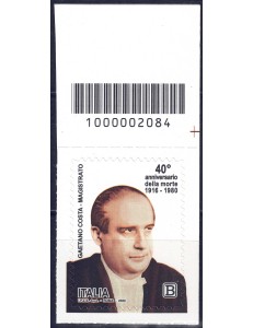 ITALY 2020 Magistrates (Gaetano Costa) CB 2084 asd