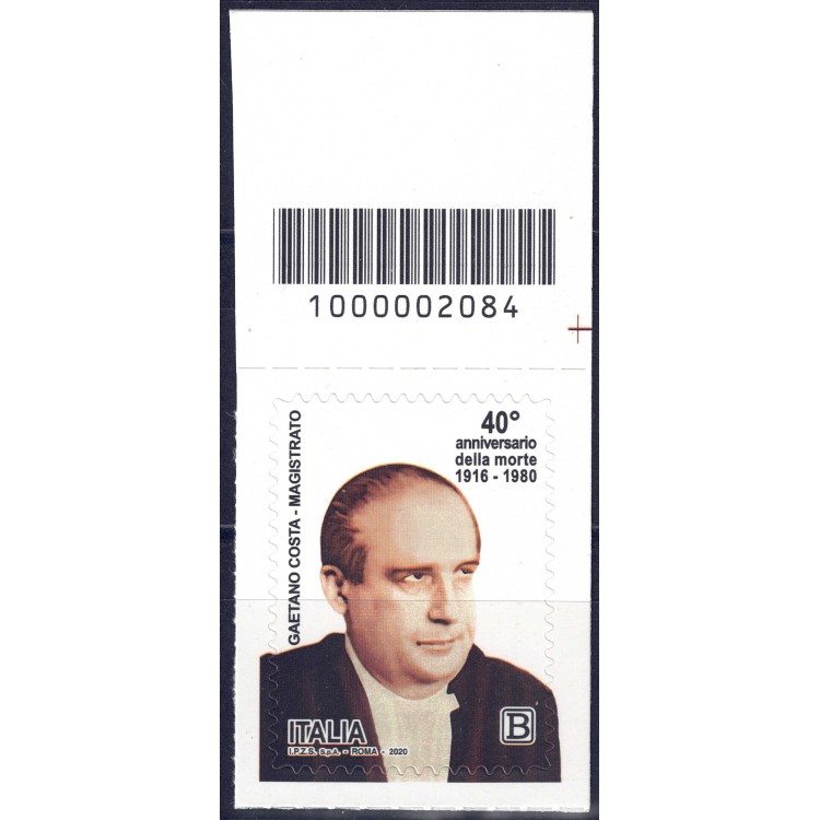 ITALIA 2020 Magistrati (Gaetano Costa) CB 2084 asd