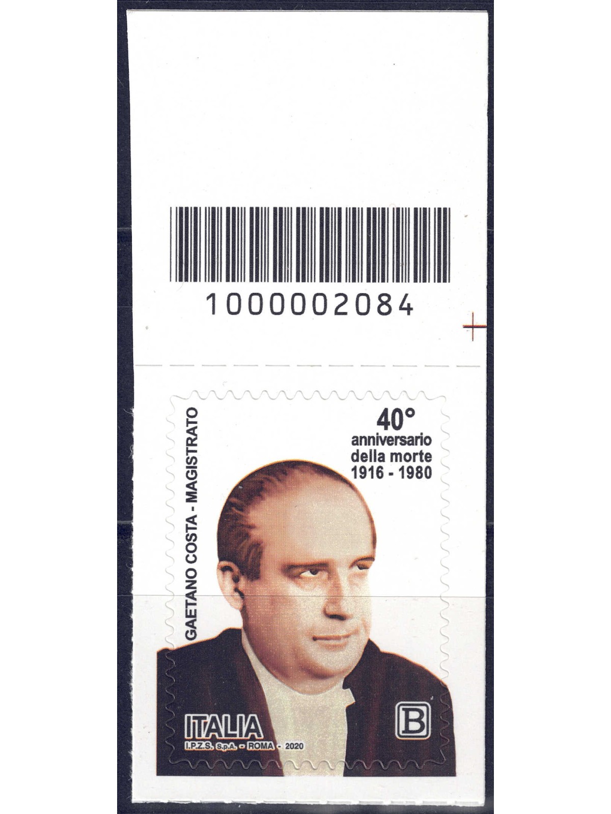 ITALIA 2020 Magistrati (Gaetano Costa) CB 2084 asd