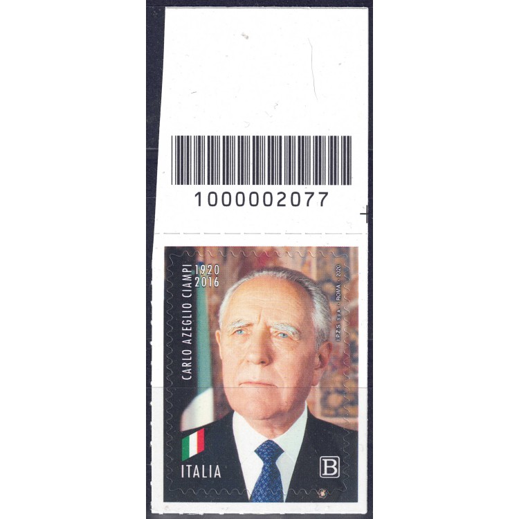 ITALIA 2020 Carlo Azeglio Ciampi CB 2077 asd