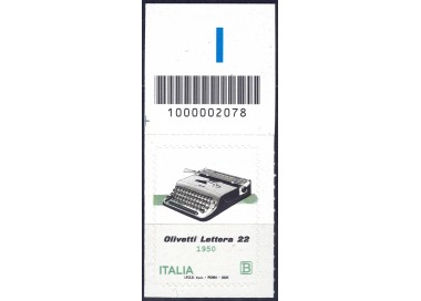 ITALY 2020 Olivetti (portable typewriter) CB 2078 ass