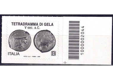 ITALY 2020 Gela Tetradrachm CB 2044 aid