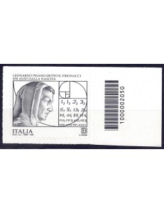 ITALY 2020 Leonardo Pisano (Fibonacci) CB 2050 asd