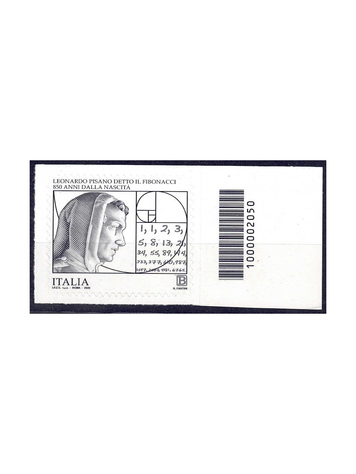 ITALIA 2020 Leonardo Pisano (Fibonacci) CB 2050 asd