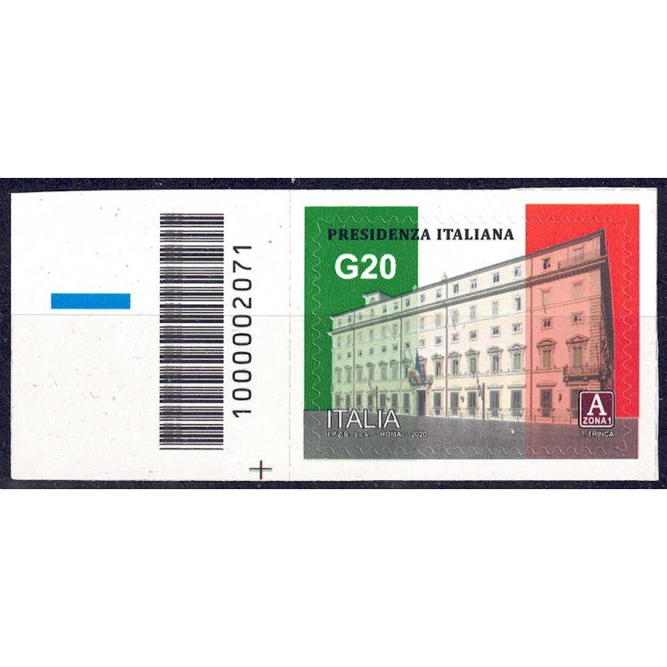 ITALIA 2020 Presidenza italiana del G20 CB 2071 ais