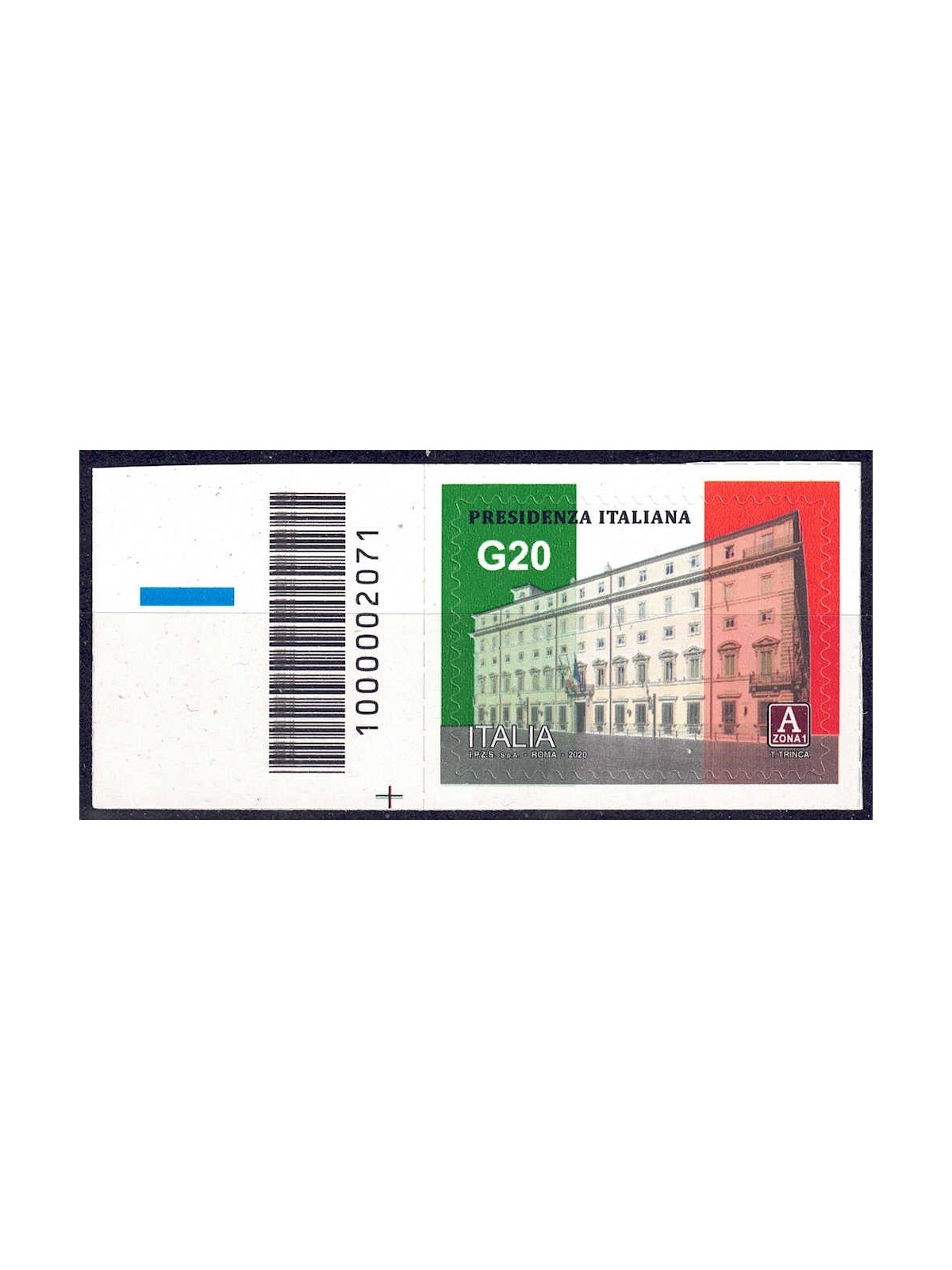 ITALIA 2020 Presidenza italiana del G20 CB 2071 ais