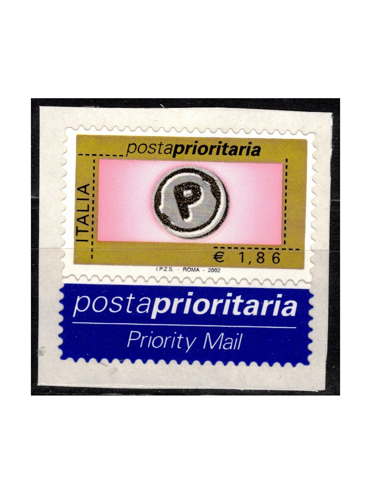 ITALY 2003 Priority mail €1.86 MNH**