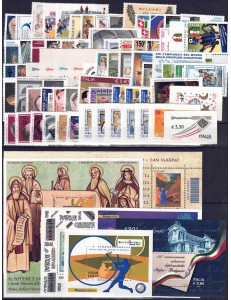 ITALY 2009 Complete year 68v + 6 s/s MNH**