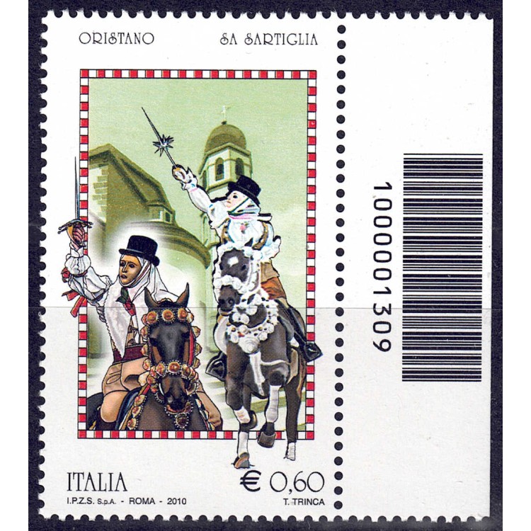 ITALY 2010 Folklore (Sa Sartiglia) CB 1309