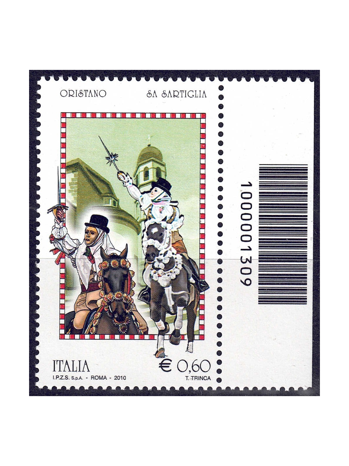 ITALY 2010 Folklore (Sa Sartiglia) CB 1309