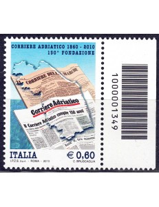 ITALIA 2010 Corriere Adriatico CB 1349