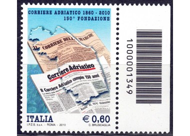 ITALIA 2010 Corriere Adriatico CB 1349