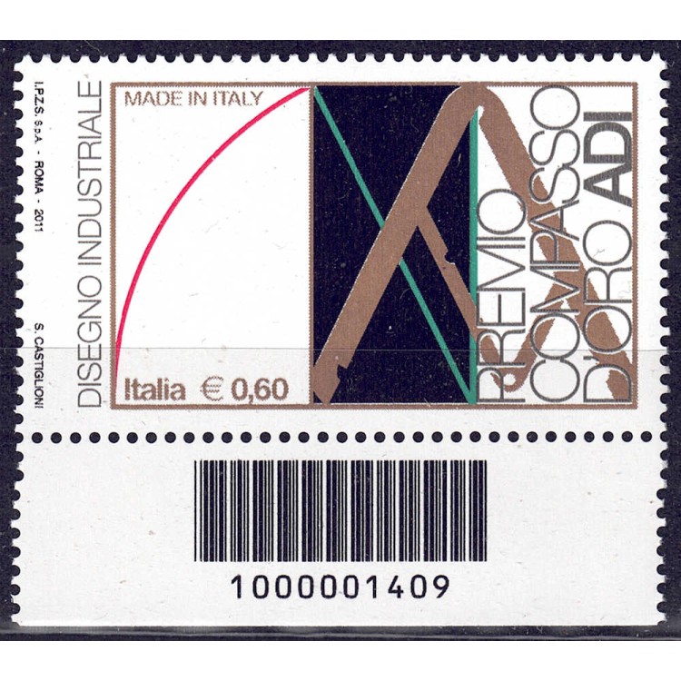 ITALIA 2011 Premio compasso d'oro CB 1409 basso