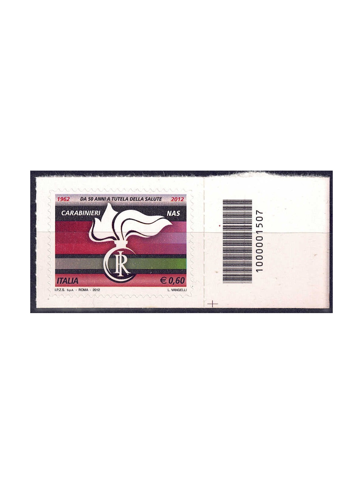 ITALY 2012 Carabinieri (NAS) CB 1507 aid