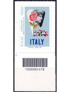 ITALIA 2012 Manifesto Enit CB 1478 ais