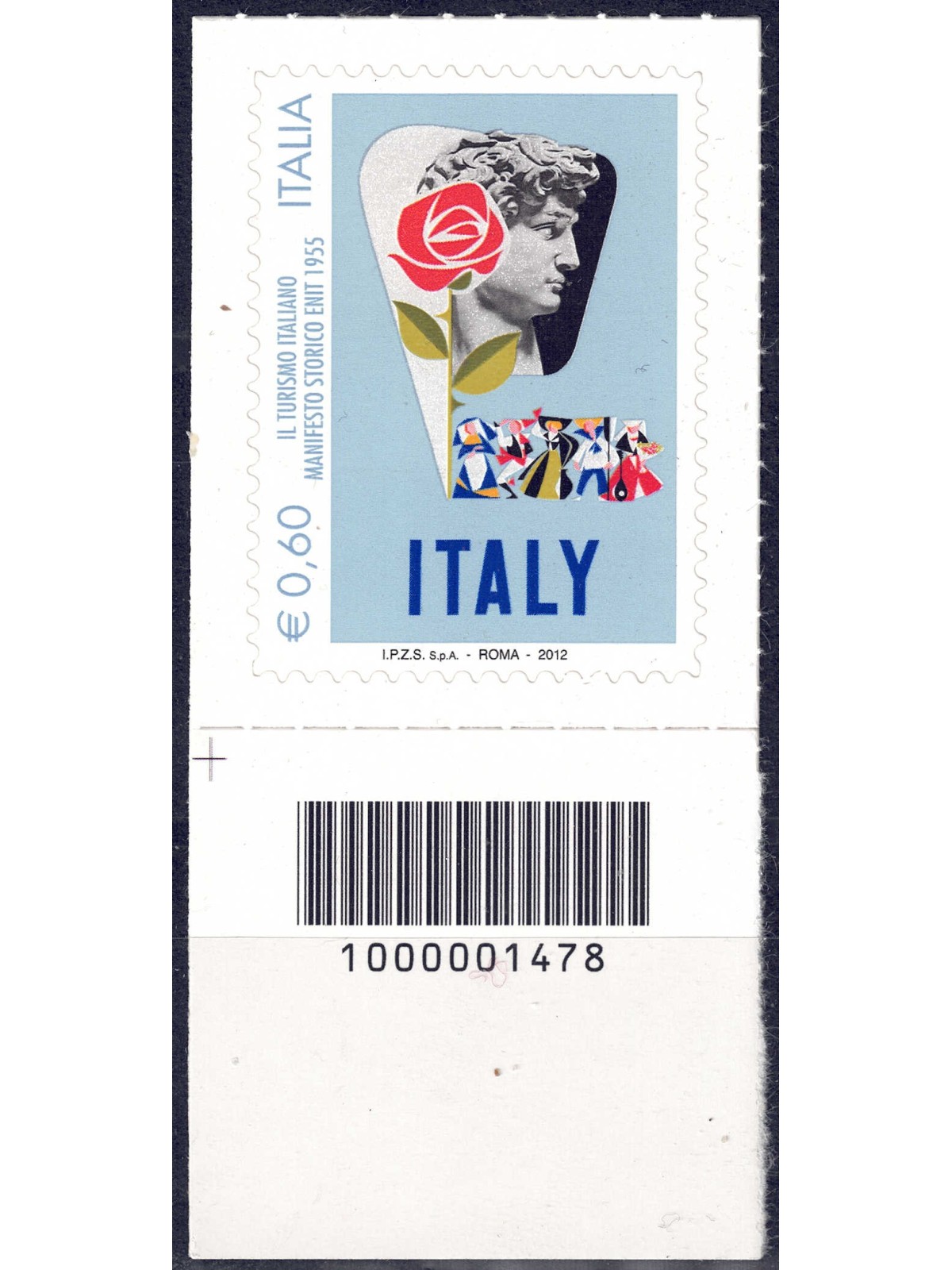 ITALIA 2012 Manifesto Enit CB 1478 ais
