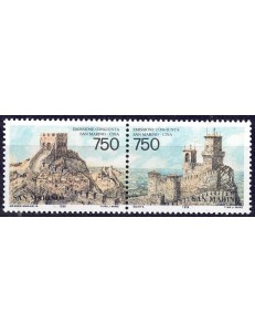 SAN MARINO 1996 Rapporti tra San Marino e Cina 2v MNH**