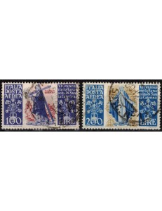 ITALY 1948 Santa Caterina (airmail) 2v us